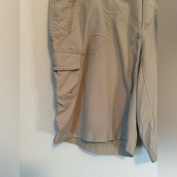 Columbia East Ridge Omni-Wick UPF 30 Lightweight Hiking Shorts Fossil Lt Tan 14 - Picture 7 of 11